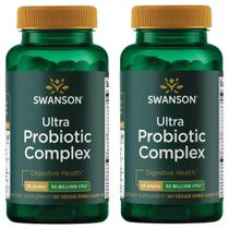 Complexo probiótico Swanson Ultra Probiótico 30 bilhões de CFU 60 cápsulas