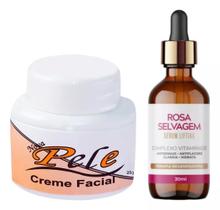 Complexo Vitaminado Serum Lifting Rosa Selvagem + Nova Pele Clareador Facial