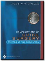Complications of spine surgery - treatment and pre