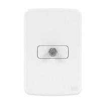 compose cj 1 tom antena de tv placa 4x2 bco - weg