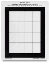 Compose It Grid 20 x 25 cm 3:4 Grade Única Transparente Compose It Grid 20 x 25 cm 3:4 Grade Única Transparente