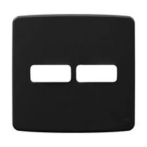 compose placa 4x4 2 posições preta - weg compose placa 4x4 2 posições preta - weg