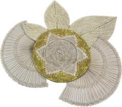 Composição de parede de palha - Decoração Praia / Boho /Rústico (KIT 7)