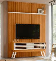 Composição Frizz New Premium 179x244m P/ TV até 65 Polegadas - Cinamomo/Off White Madetec