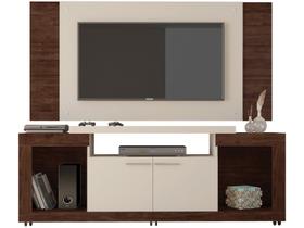 Composicao rack e home movie havana/off white - caemmun Composicao rack e home movie havana/off white - caemmun