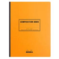 Composition Book Rhodia 19X25CM 80 Fls Capa Laranja Composition Book Rhodia 19X25CM 80 Fls Capa Laranja