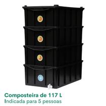 Composteira Convencional 117L (Kit G4)