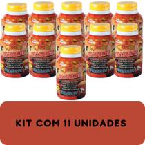 Composto Antigripal Faramel Mel Enriquecido Com Plantas e Ervas Medicinais 450gr - Kit Promocional 11 Unidades