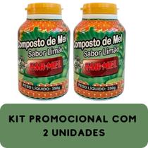 Composto Antigripal Farmel Mel e Limão 350g Kit Promocional 2 Unidades Composto Antigripal Farmel Mel e Limão 350g Kit Promocional 2 Unidades