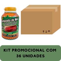Composto Antigripal Farmel Mel e Limão 350g Kit Promocional 36 Unidades