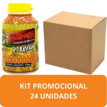 Composto Antigripal Farmel Mel, Ervas e Agrião 350g Kit Promocional 24 Unidades