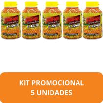 Composto Antigripal Farmel Mel, Ervas e Agrião 350g Kit Promocional 5 Unidades Composto Antigripal Farmel Mel, Ervas e Agrião 350g Kit Promocional 5 Unidades