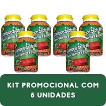 Composto Antigripal Farmel Mel Menta e Eucalipto 350g Kit Promocional 6 Unidades Composto Antigripal Farmel Mel Menta e Eucalipto 350g Kit Promocional 6 Unidades