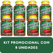 Composto Antigripal Farmel Mel Menta e Eucalipto 350g Kit Promocional 8 Unidades Composto Antigripal Farmel Mel Menta e Eucalipto 350g Kit Promocional 8 Unidades