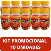 Composto Antigripal Farmel Mel, Própolis, Abacaxi, Acerola e Frutas Cítricas 350g Kit Promocional 10 Unidades