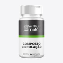 Composto Circulação - 60 Cápsulas de Suplemento Natural para Saúde Circulatória Composto Circulação - 60 Cápsulas de Suplemento Natural para Saúde Circulatória