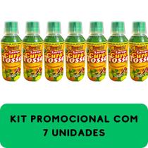 Composto Concentrado de Ervas Medicinais Faramel Cura Tosse Frasco 250ml Kit Promocional 7 Unidades