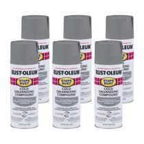 Composto de galvanização a frio Rust-Oleum 7785-830 Flat Silver 473mL Composto de galvanização a frio Rust-Oleum 7785-830 Flat Silver 473mL
