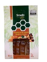 Composto de Mel e Extrato de Própolis sabor Gengibre e Canela 40g. Smells sachê