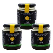 Composto de mel e extrato de propolis sabores flor de mel - kit 03 unidades Composto de mel e extrato de propolis sabores flor de mel - kit 03 unidades