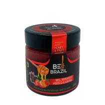 Composto de Mel Morango Amora Hibisco Bee Brazil 250g