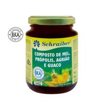 Composto de Mel, Própolis, Agrião e Guaco Schraiber 300g