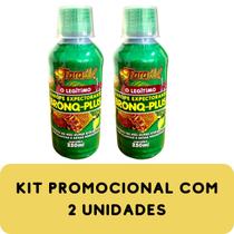 Composto de Mel Super Enriquecido com Plantas e Ervas Medicinais Faramel Bronq-Plus Frasco 250ml Kit Promocional 2 Unida