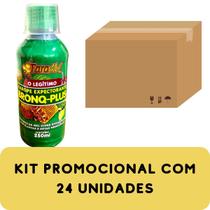 Composto de Mel Super Enriquecido com Plantas e Ervas Medicinais Faramel Bronq-Plus Frasco 250ml Kit Promocional 24 Unid