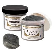 Composto de Modelagem Aves Apoxie Sculpt 1 lb Prata Cinza