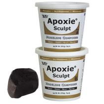 Composto de modelagem Aves Apoxie Sculpt 1,8 kg preto