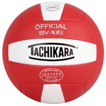 Composto de voleibol Tachikara SV-18S branco escarlate 260-270g