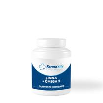 Composto imunidade lisina + ômega 3 - 30caps - farmasite