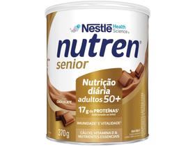 Composto Lácteo Nutren Senior Chocolate Integral - 370g - Nestlé