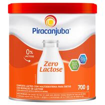 Composto Lácteo Zero Lactose Piracanjuba 700g Lata