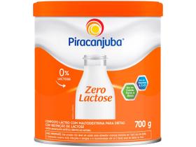 Composto Lácteo Zero Lactose Piracanjuba 700g Lata Composto Lácteo Zero Lactose Piracanjuba 700g Lata
