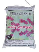 Composto para Orquídea 5L - Pedra Grande - Flores Composto para Orquídea 5L - Pedra Grande - Flores