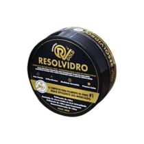 Composto para polimento de vidro gold 100g pó resolvidro brilho máximo