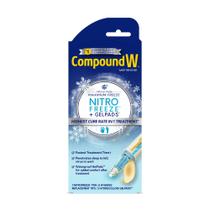 Composto para remoção de verrugas W NitroFreeze + GelPads 1 caneta