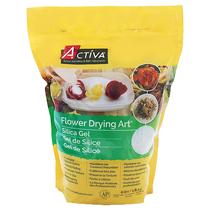 Composto para secagem de flores ACTIVA Art Silica Gel 1,8 kg branco