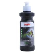 Composto polidor perfect finish sonax 250ml etapas corte médio refino brilho