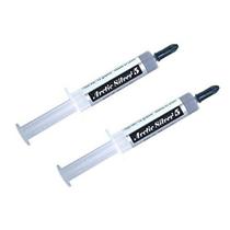 Composto térmico Arctic Silver 5, tamanho grande, tubo de 12 g, pacote com 2 Composto térmico Arctic Silver 5, tamanho grande, tubo de 12 g, pacote com 2