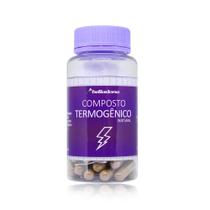Composto Termogênico Natural - 60 Cápsulas de Hibisco, Gengibre e Chá Verde
