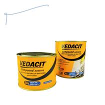 Compound Adesivo Branco 1 Kg - Vedacit Compound Adesivo Branco 1 Kg - Vedacit