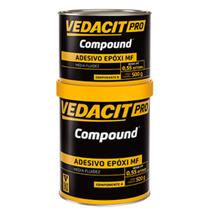 Compound Adesivo Epóxi MF Vedacit 1kg