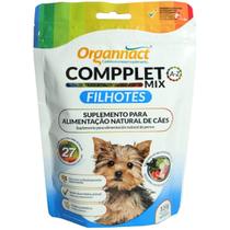 Compplet Mix A-Z Pó 120G Suplemento Cães Filhotes Organnact Compplet Mix A-Z Pó 120G Suplemento Cães Filhotes Organnact