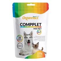 Compplet Mix Pet 120g Suplemento Cães Gatos A-Z Organnact