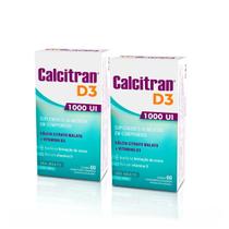 Compre 1 Calcitran D3 1.000Ui 60 Comprimidos E Ganhe 30% Na Segunda Unidade
