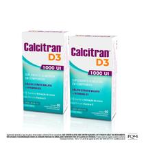 Compre 1 Calcitran D3 1.000UI 60 Comprimidos e Ganhe 50% na 2 Unidade