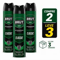COMPRE 2 LEVE 3 - Antitranspirante BRUT Men Classic 150ml COMPRE 2 LEVE 3 - Antitranspirante BRUT Men Classic 150ml