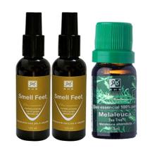 Compre 2 Smell feet e Leve 1 Melaleuca 10ml
